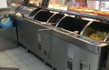 4 Pan Used Preston And Thomas Fish And Chip Frying Range