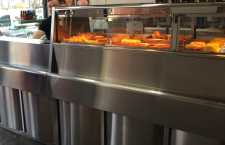 Used 2 Pan Hewigo High Efficiency Fish And Chip Frying Range