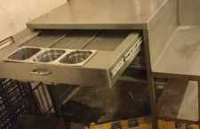 Used Commercial Rational Combo Oven Stand With Prep Draw