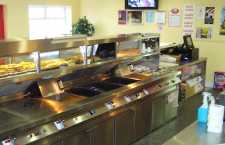 Used 5 Pan Hewigo Frying Range