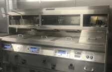 Brand New Henry Nuttall 3-Pan Gas Range